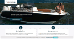 Desktop Screenshot of dobrejachty.pl